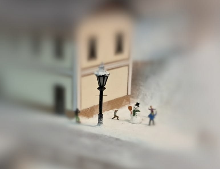 Zimní TT dioráma